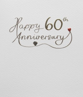 Woodmansterne - 60th Anniversary Card